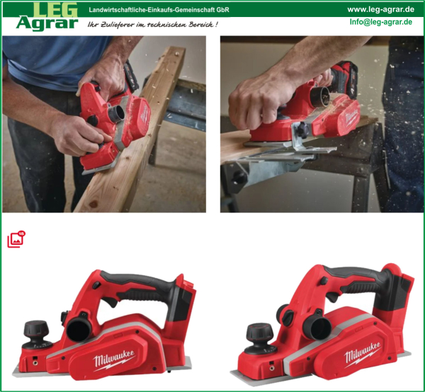 Milwaukee-Akku-Hobel-M18BP-0-4933451113