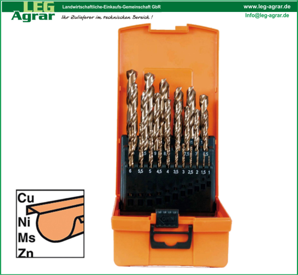 Spiralbohrer-Kunststoffkassette-HSS-Co-1-13mm-25tlg-ECO-37386