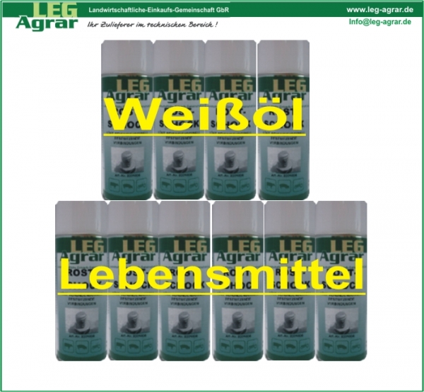 LEG - Weißöl für Lebensmittelindustrie 400ml