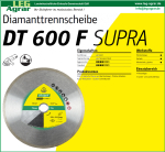 Diamanttrennscheibe-Diamantscheibe-Winkelschleifer-Fliesen-Kacheln-DT600F-230mm