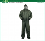 HORUMERSIEL  PU STRETCH OVERALL OLIV