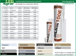 KIMTEC® Silikon-Dichtstoff 100E Sanitär- und Standardfarben 500ml