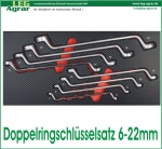 Doppelringschlüssel 6-22mm Einlage für Werkstattwagen