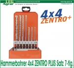 ZENTRO Plus Hammerbohrer-Kassette 7-tlg. in Metallkassette