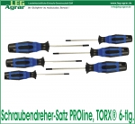 Schraubendreher-Satz PROline, TORX® 6-tlg.